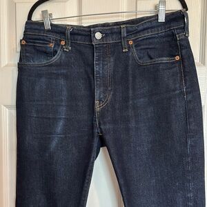 Levi's 512 men’s blue slim taper fit jeans size 33